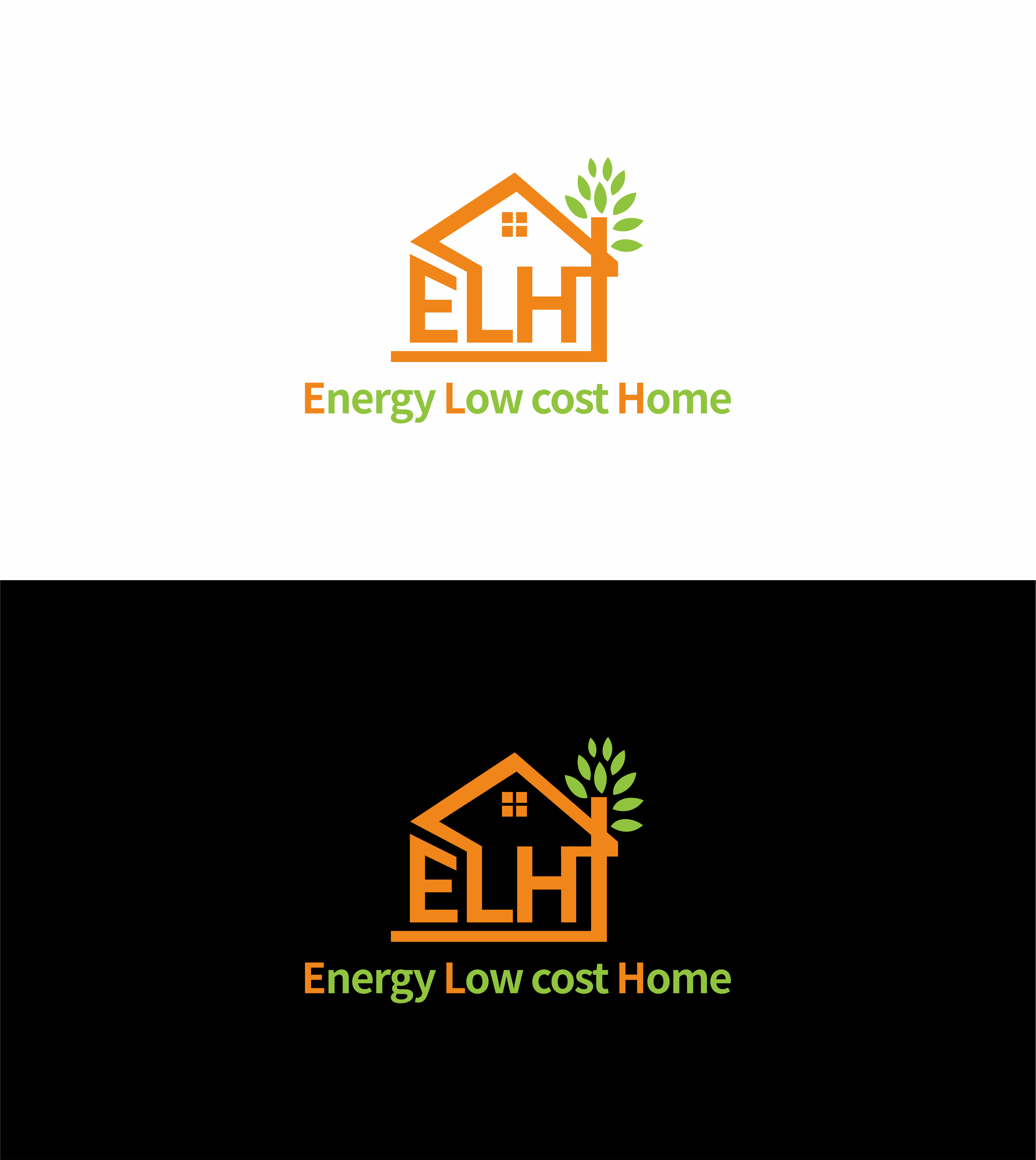 节能环保住宅建筑公司logo设计！